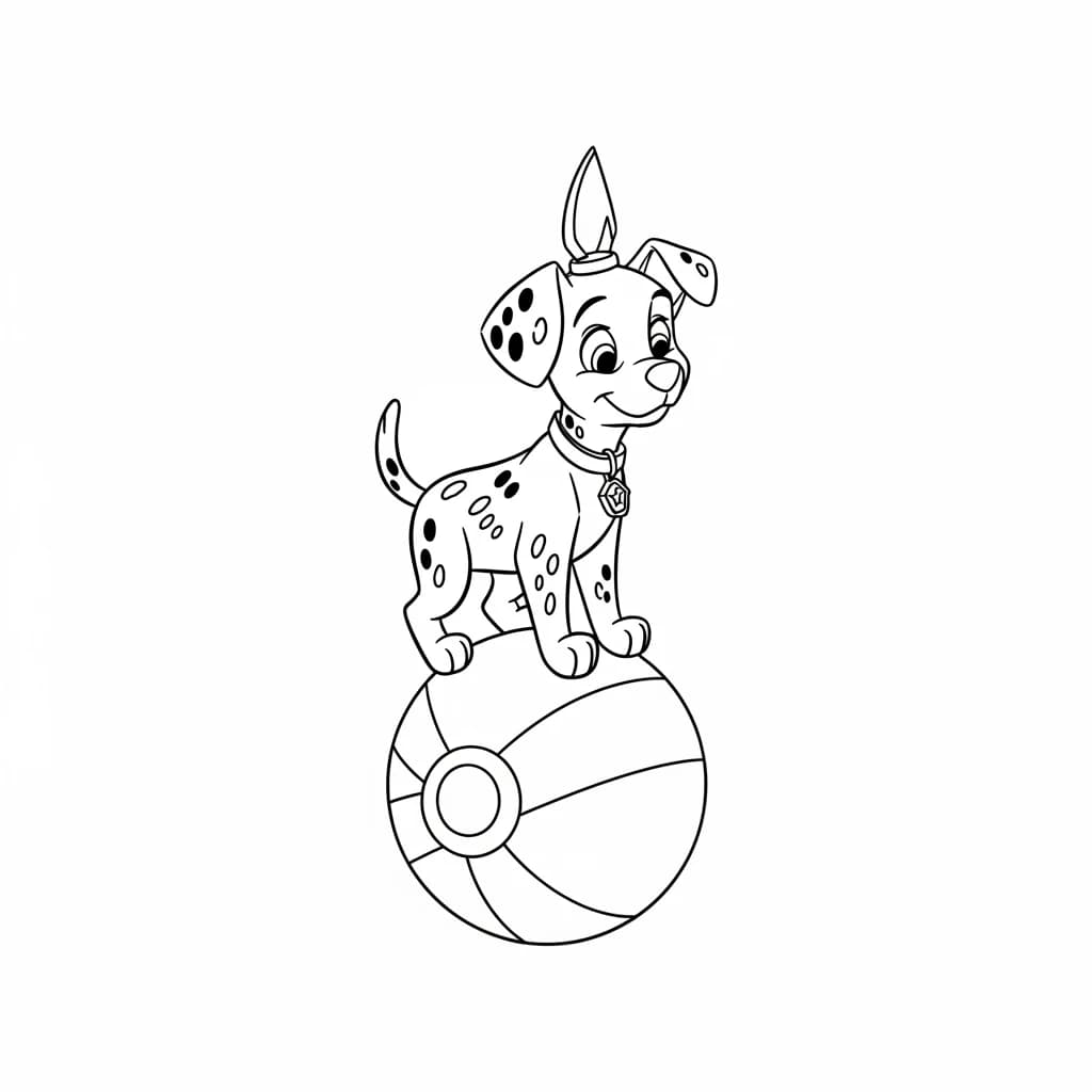 Desenhos de 101 Dálmatas para Colorir