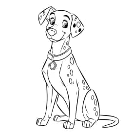 Desenhos de 101 Dálmatas para Colorir