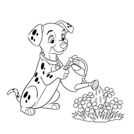 Desenhos de 101 Dálmatas para Colorir