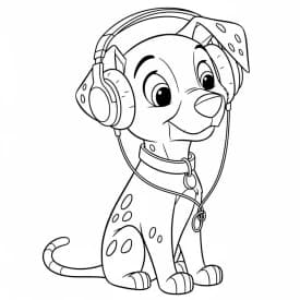 Desenhos de 101 Dálmatas para Colorir