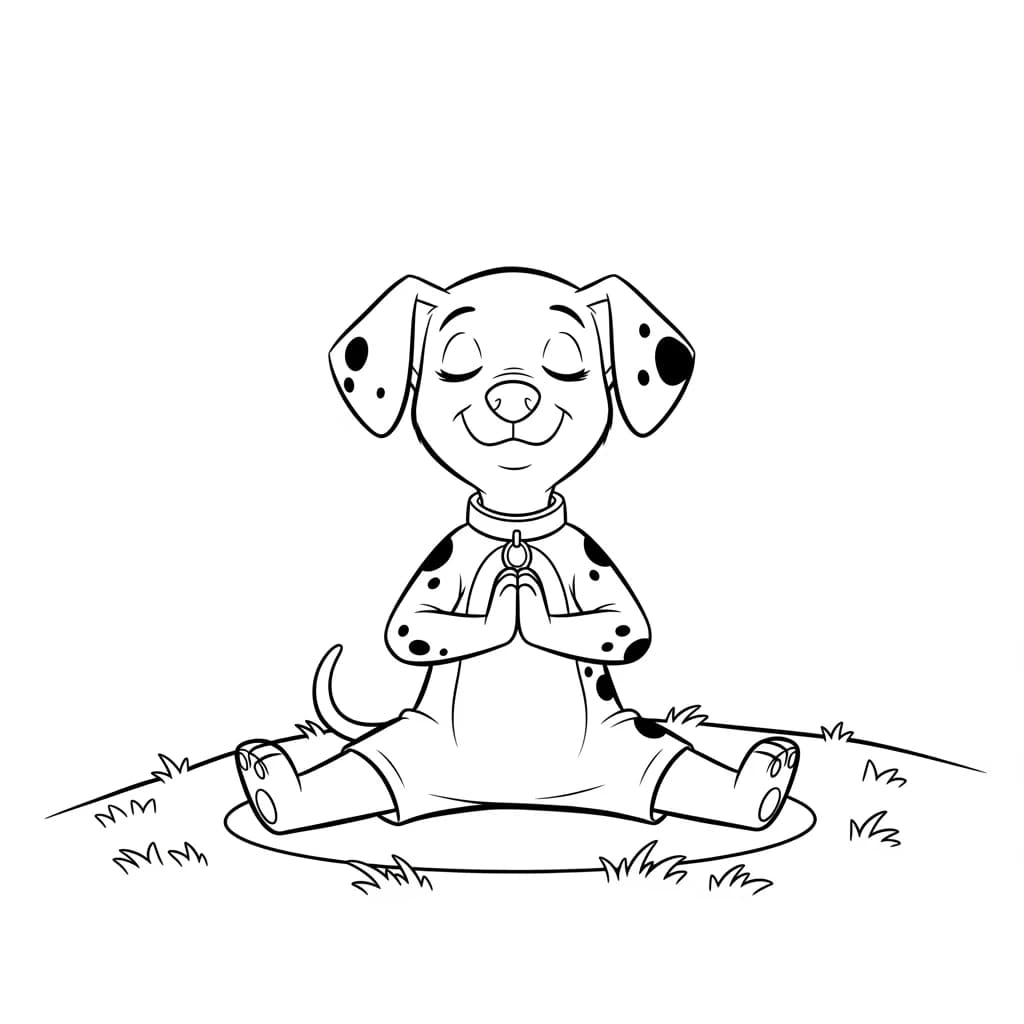 Desenhos de 101 Dálmatas para Colorir