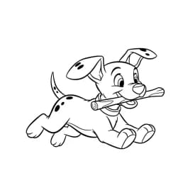 Desenhos de 101 Dálmatas para Colorir