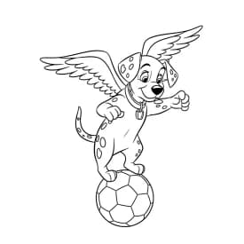 Desenhos de 101 Dálmatas para Colorir