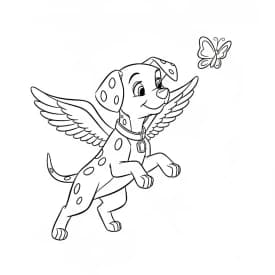 Desenhos de 101 Dálmatas para Colorir