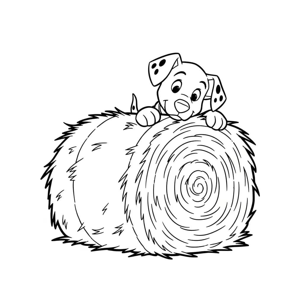 Desenhos de 101 Dálmatas para Colorir