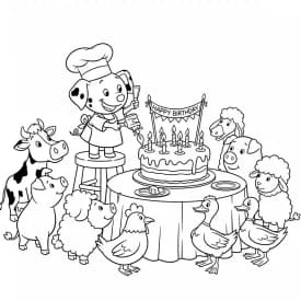 Desenhos de 101 Dálmatas para Colorir