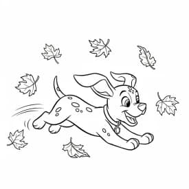 Desenhos de 101 Dálmatas para Colorir