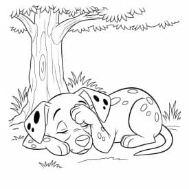 Desenhos de 101 Dálmatas para Colorir