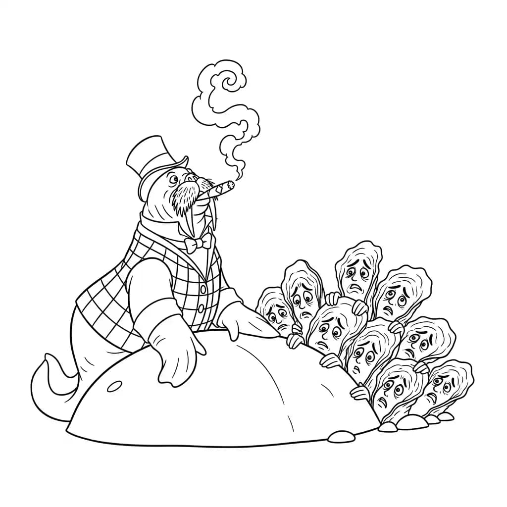 alice tomando chá com o chapeleiro maluco – desenho para colorir