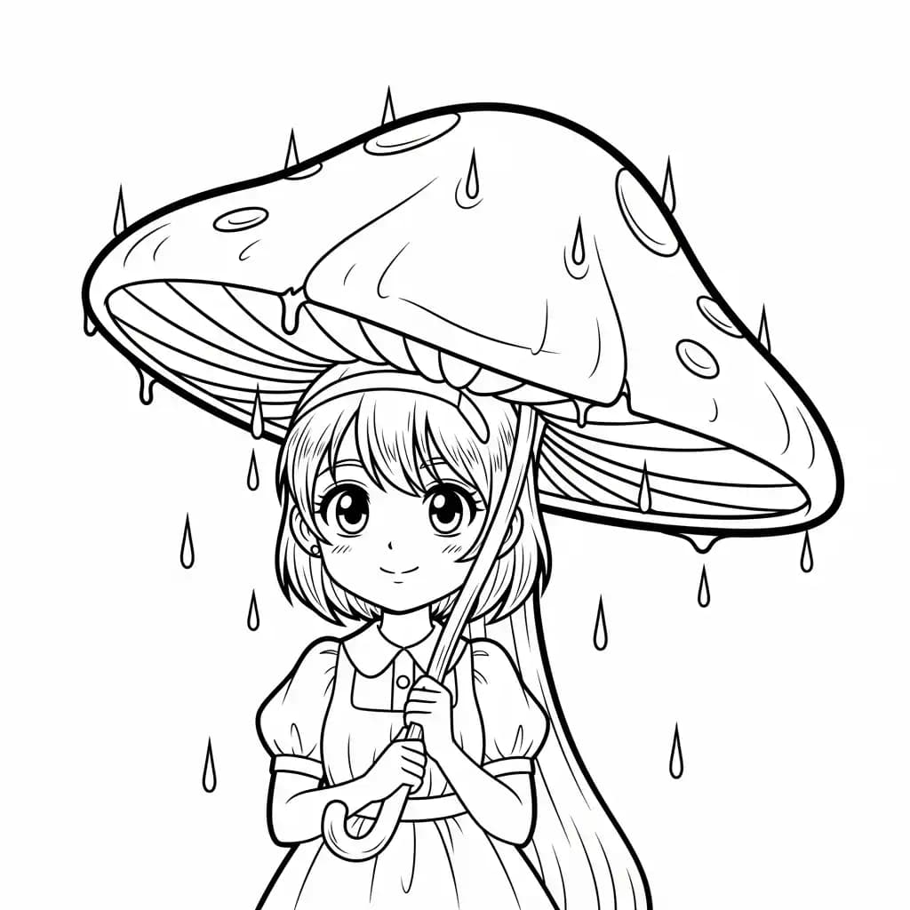 Desenhos de anime para colorir com personagens famosos em traços grossos e fundo branco, prontos para imprimir e pintar