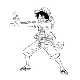 Desenhos de anime para colorir com personagens famosos em traços grossos e fundo branco, prontos para imprimir e pintar