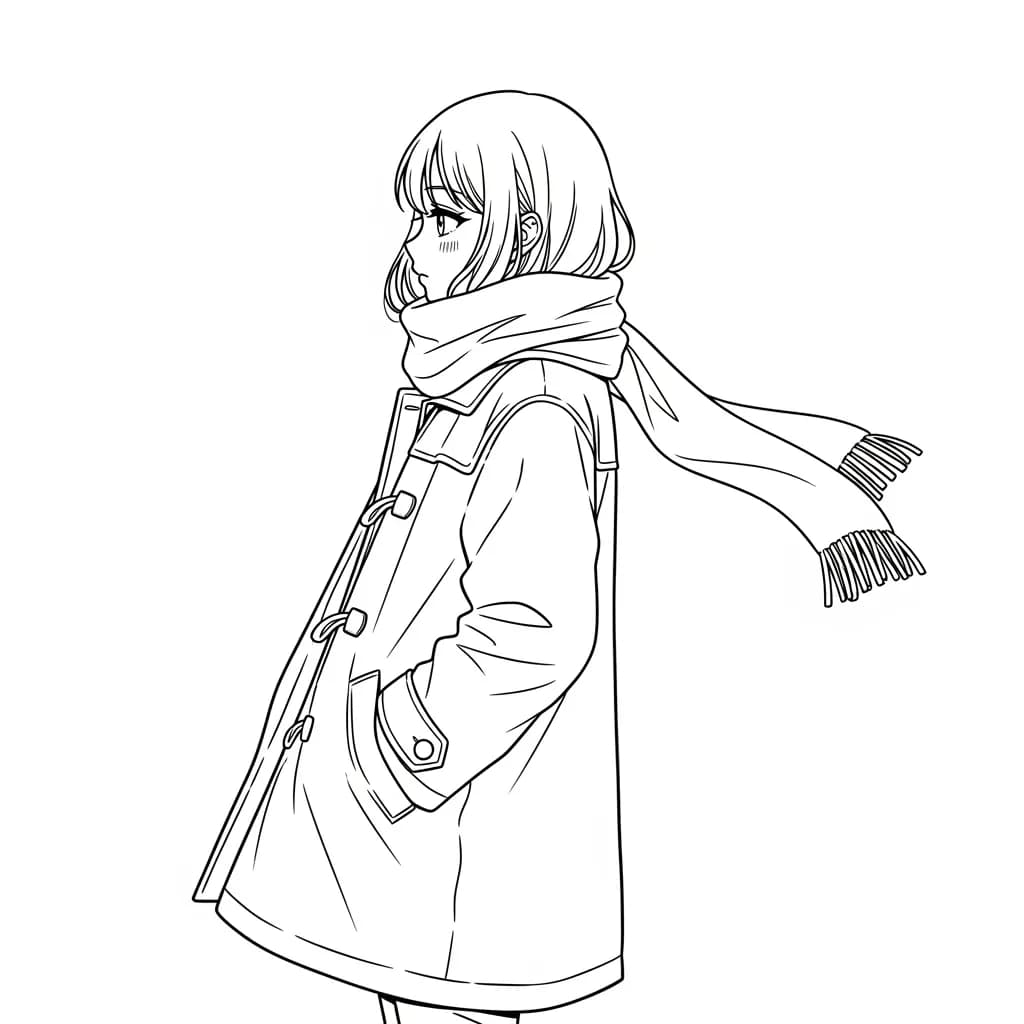 Desenhos de anime para colorir com personagens famosos em traços grossos e fundo branco, prontos para imprimir e pintar