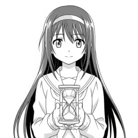 Desenhos de anime para colorir com personagens famosos em traços grossos e fundo branco, prontos para imprimir e pintar