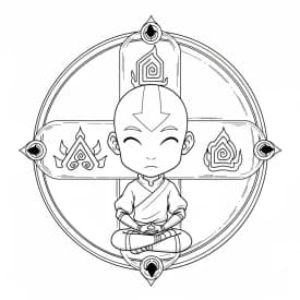 Desenhos de anime para colorir com personagens famosos em traços grossos e fundo branco, prontos para imprimir e pintar