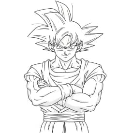 Desenhos de Anime para colorir e imprimir Desenhos de anime para colorir com personagens famosos em traços grossos e fundo branco, prontos para imprimir e pintar