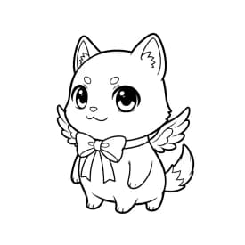 Desenhos de anime para colorir com personagens famosos em traços grossos e fundo branco, prontos para imprimir e pintar