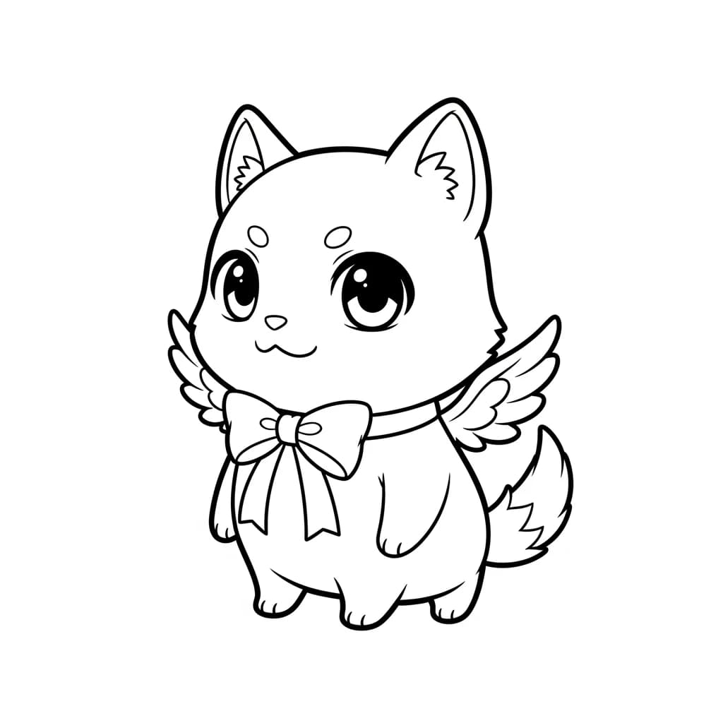 Desenhos de anime para colorir com personagens famosos em traços grossos e fundo branco, prontos para imprimir e pintar