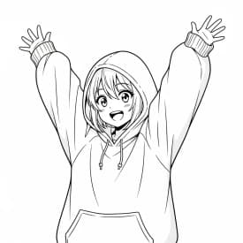 Desenhos de Anime para colorir e imprimir Desenhos de anime para colorir com personagens famosos em traços grossos e fundo branco, prontos para imprimir e pintar