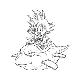 Desenhos de Anime para colorir e imprimir Desenhos de anime para colorir com personagens famosos em traços grossos e fundo branco, prontos para imprimir e pintar