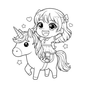 Desenhos de anime para colorir com personagens famosos em traços grossos e fundo branco, prontos para imprimir e pintar