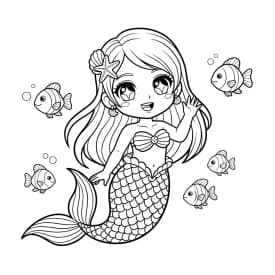 Desenhos de anime para colorir com personagens famosos em traços grossos e fundo branco, prontos para imprimir e pintar