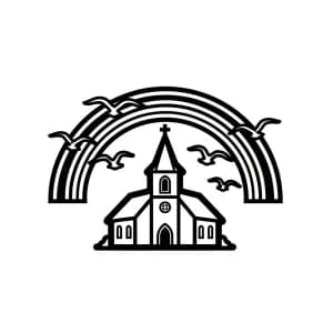 Desenhos de Arco-íris para Colorir Desenhos de Arco-íris para Colorir