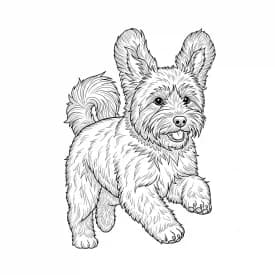 Desenhos de Cachorrinhos para Imprimir e Colorir Desenhos de Cachorrinhos para Imprimir