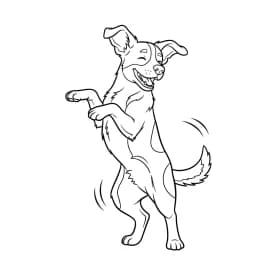 Desenhos de Cachorrinhos para Imprimir e Colorir Desenhos de Cachorrinhos para Imprimir