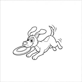 Desenhos de Cachorrinhos para Imprimir e Colorir Desenhos de Cachorrinhos para Imprimir