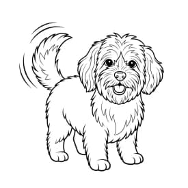 Desenhos de Cachorrinhos para Imprimir e Colorir Desenhos de Cachorrinhos para Imprimir