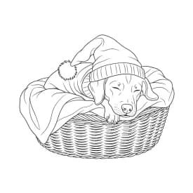 Desenhos de Cachorrinhos para Imprimir e Colorir Desenhos de Cachorrinhos para Imprimir