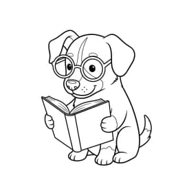 Desenhos de Cachorrinhos para Imprimir e Colorir Desenhos de Cachorrinhos para Imprimir