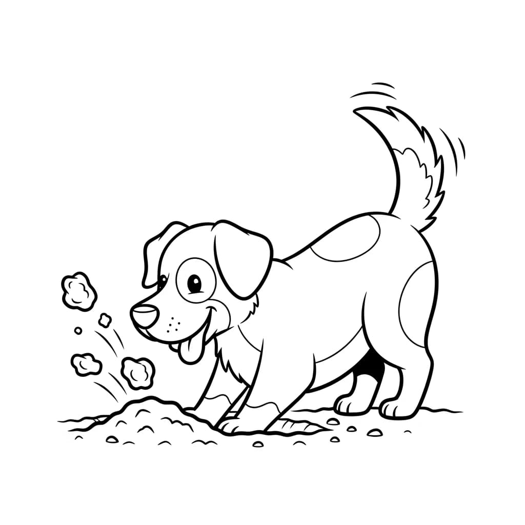 Desenhos de Cachorrinhos para Imprimir