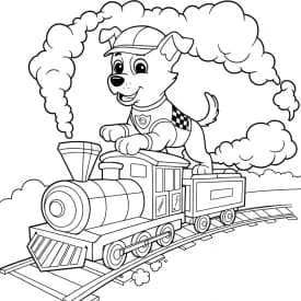 Desenhos de Cachorrinhos para Imprimir e Colorir