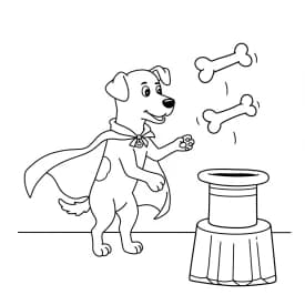 Desenhos de Cachorrinhos para Imprimir e Colorir