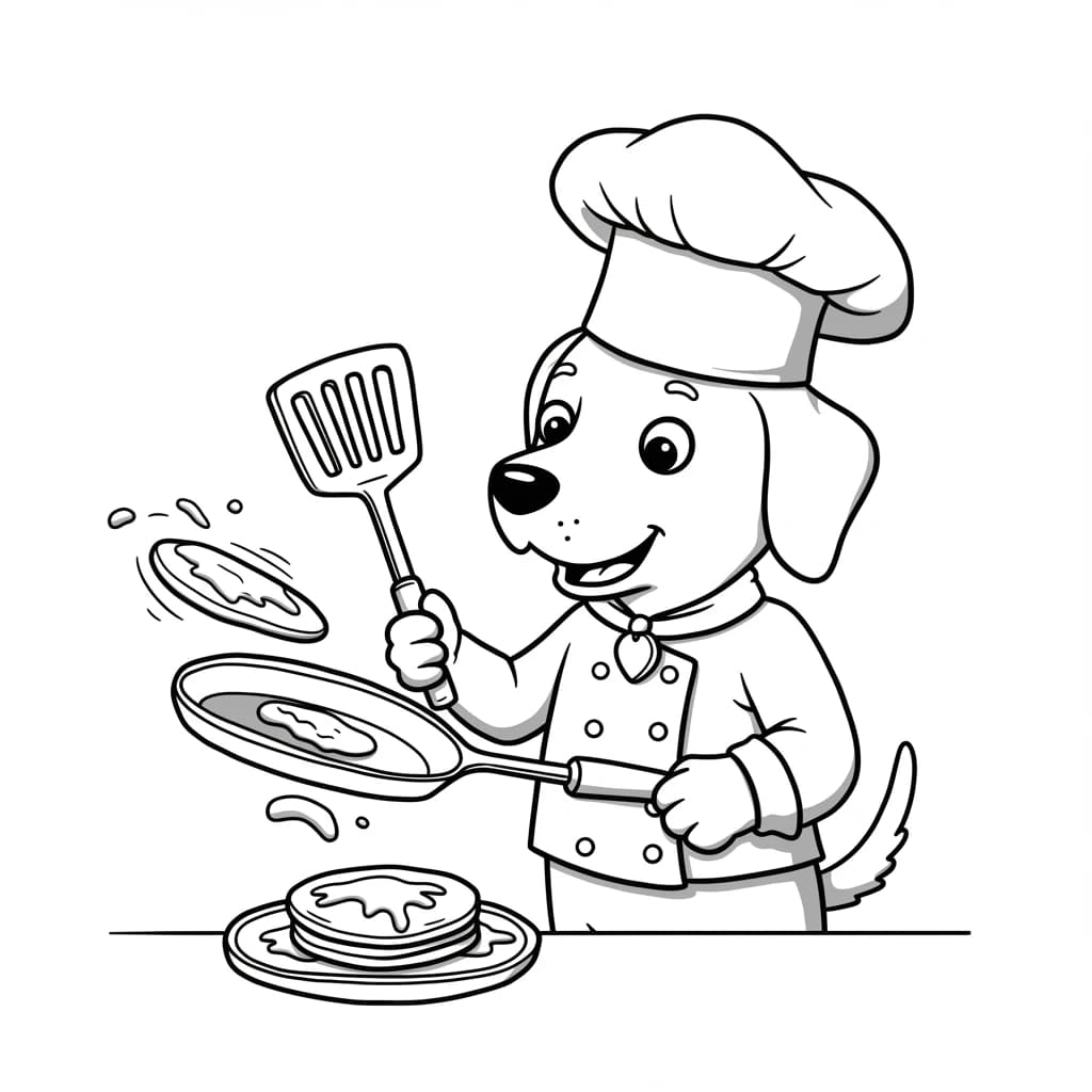 Desenhos de Cachorrinhos para Imprimir e Colorir