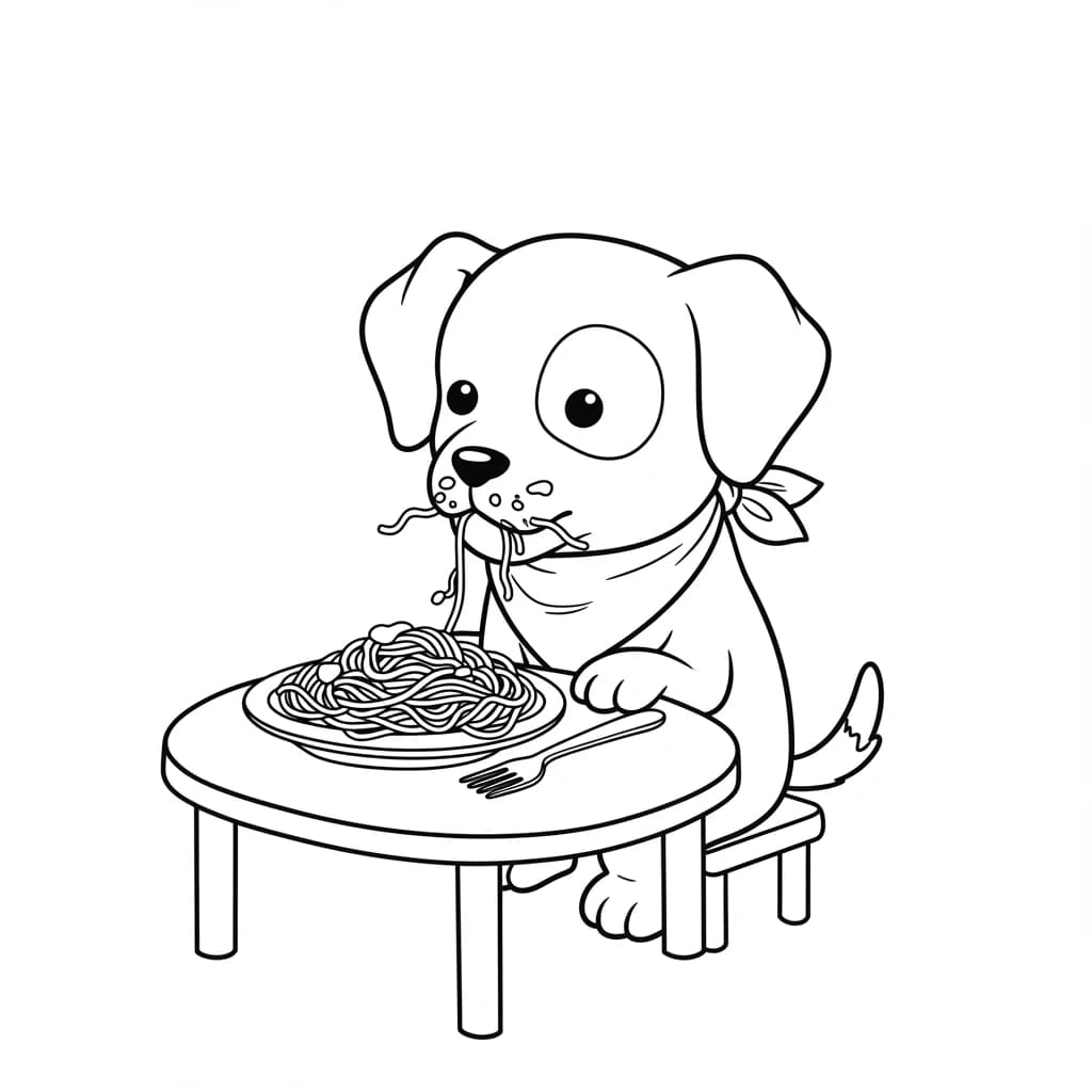 Desenhos de Cachorrinhos para Imprimir e Colorir