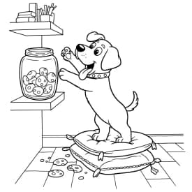 Desenhos de Cachorrinhos para Imprimir e Colorir