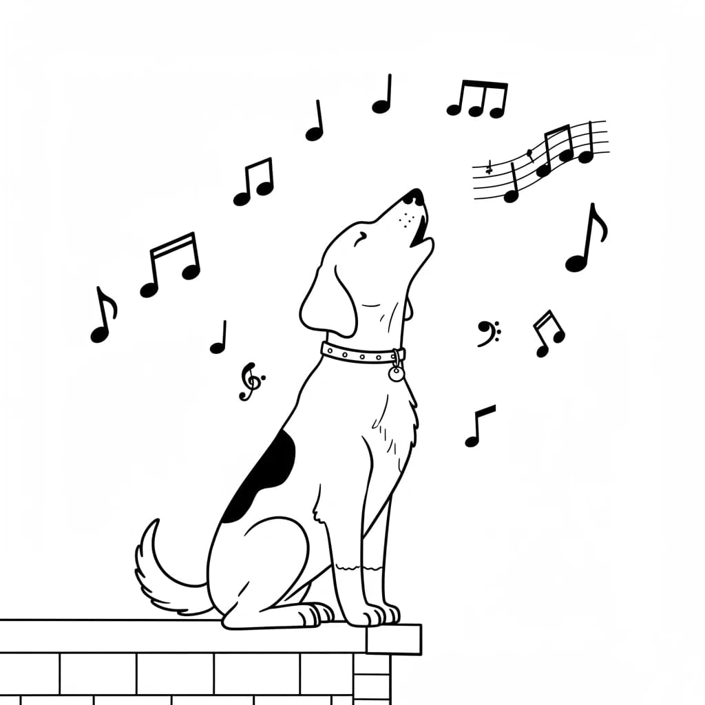 Desenhos de Cachorrinhos para Imprimir e Colorir