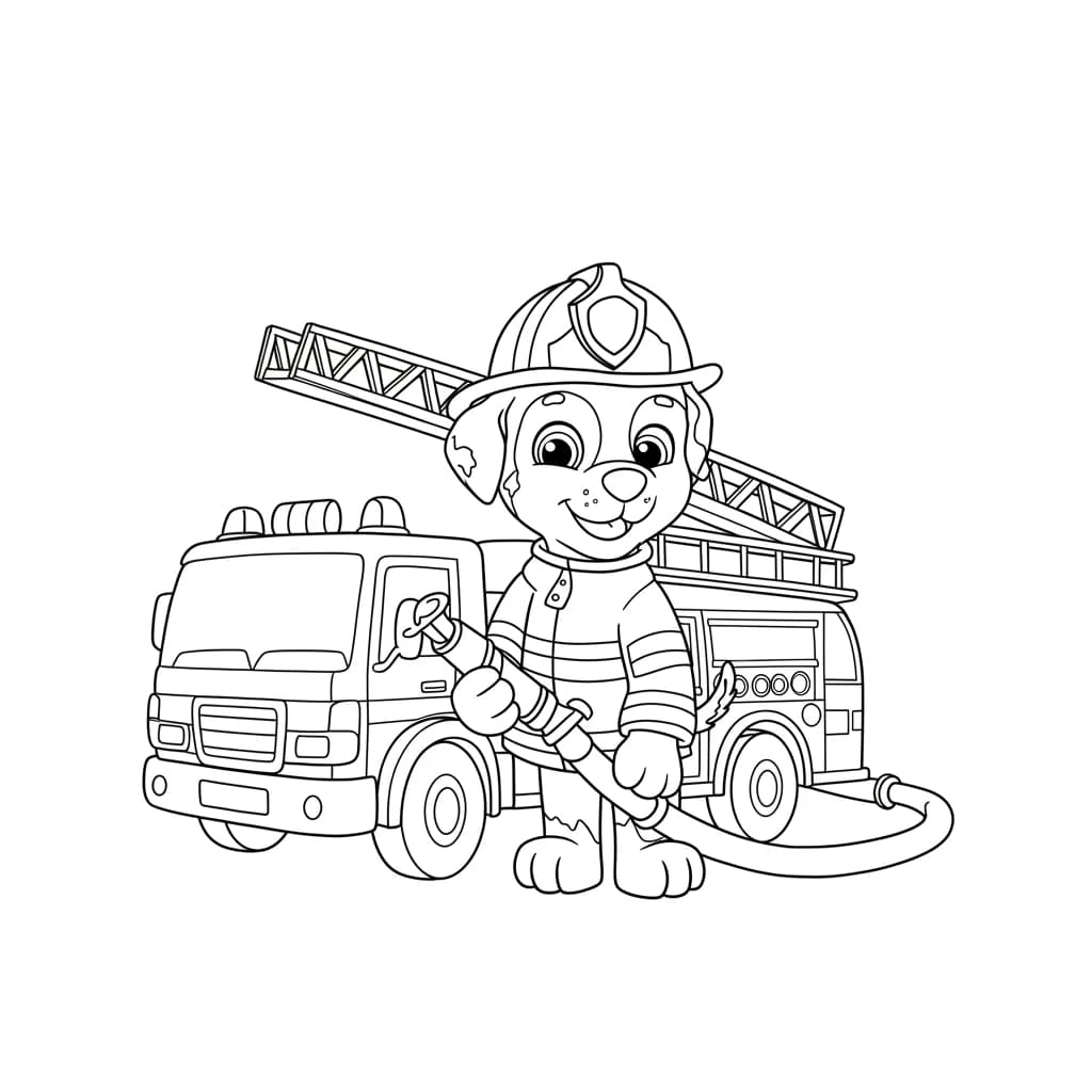 Desenhos de Cachorrinhos para Imprimir e Colorir