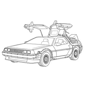 Desenhos de Carros para Imprimir e Colorir