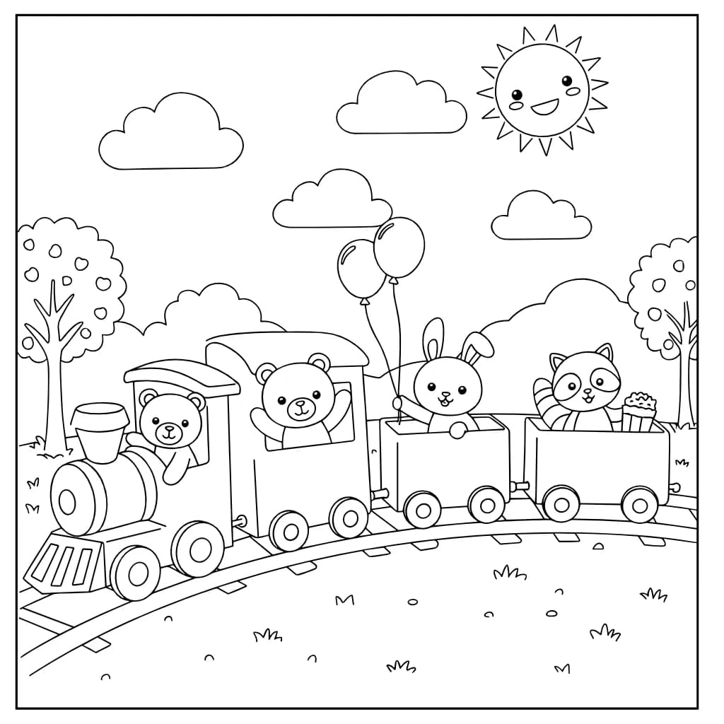 Desenhos de Cozy Friends para Imprimir e Colorir