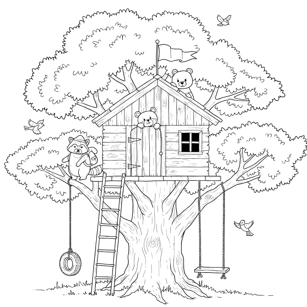 Desenhos de Cozy Friends para Imprimir e Colorir