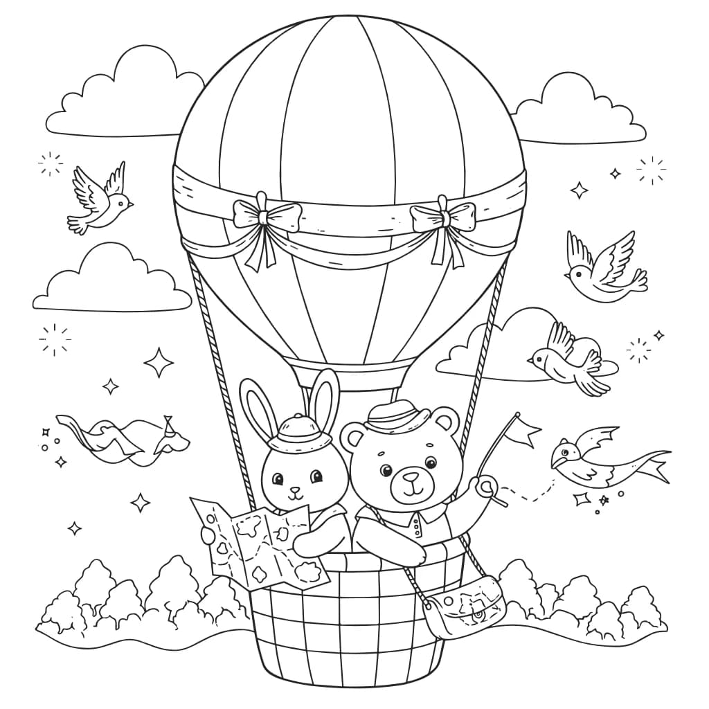 Desenhos de Cozy Friends para Imprimir e Colorir