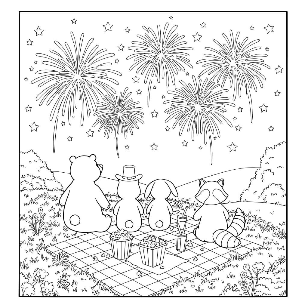 Desenhos de Cozy Friends para Imprimir e Colorir