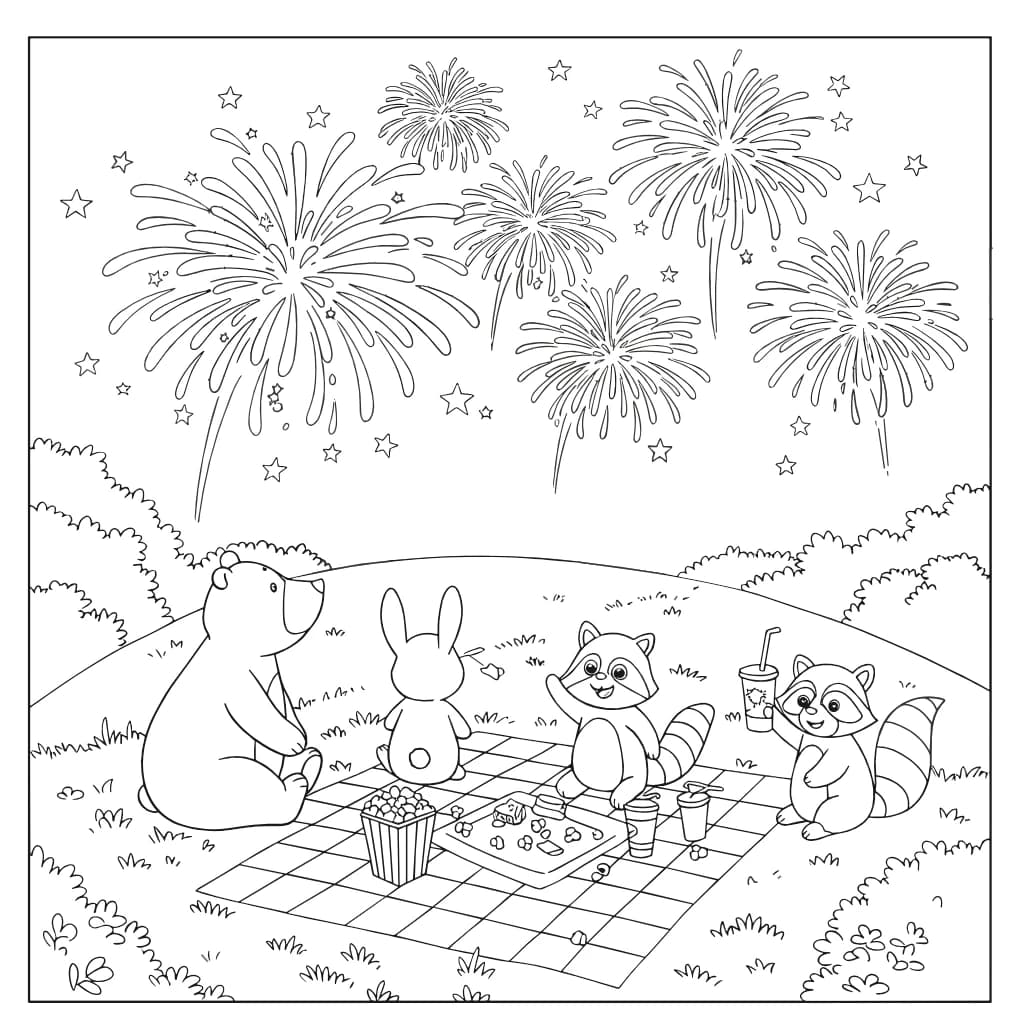 Desenhos de Cozy Friends para Imprimir e Colorir