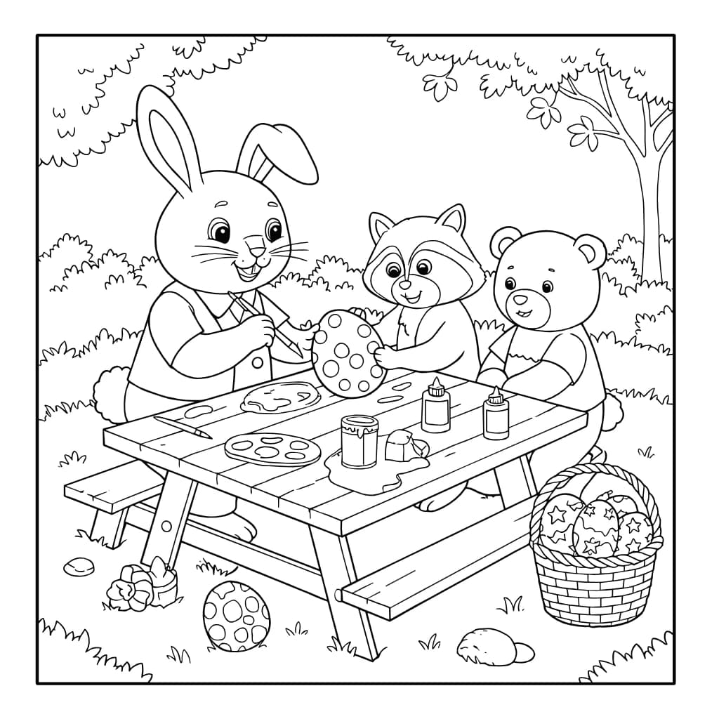 Desenhos de Cozy Friends para Imprimir e Colorir