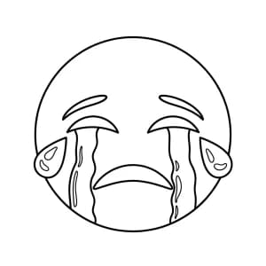Desenhos de Emoji para Colorir