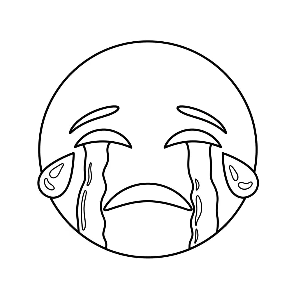 Desenhos de Emoji para Colorir