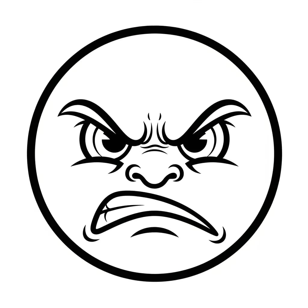 Desenhos de Emoji para Colorir